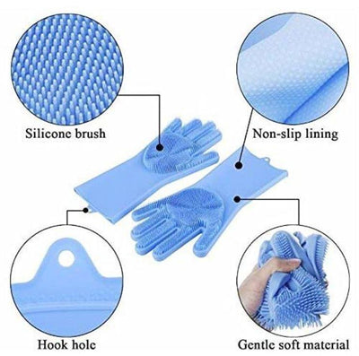 Silicone Dish Washing Gloves