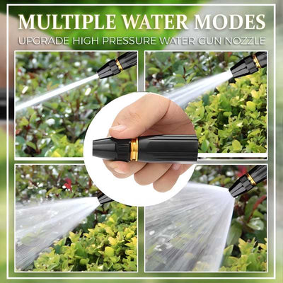 Portable High Pressure Washing Water Nozzle (Black)