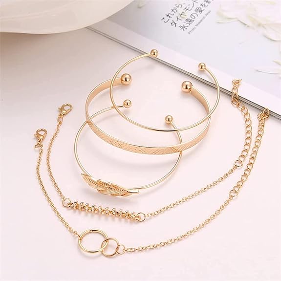 Jewellery For Women Stackable Bracelet Set