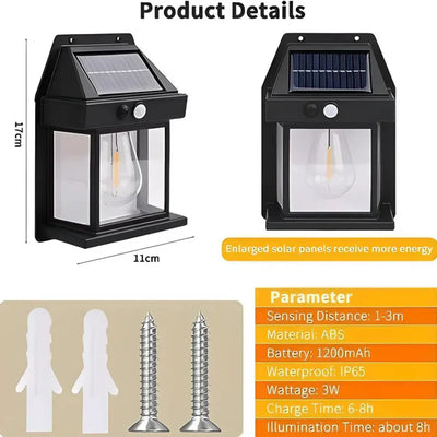 Solar Light Outdoor Wall Light