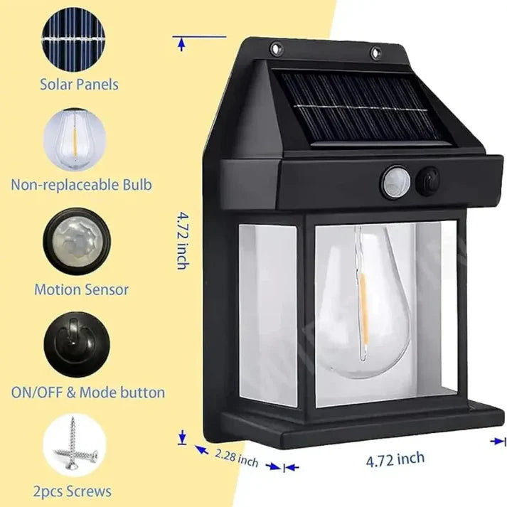 Solar Light Outdoor Wall Light